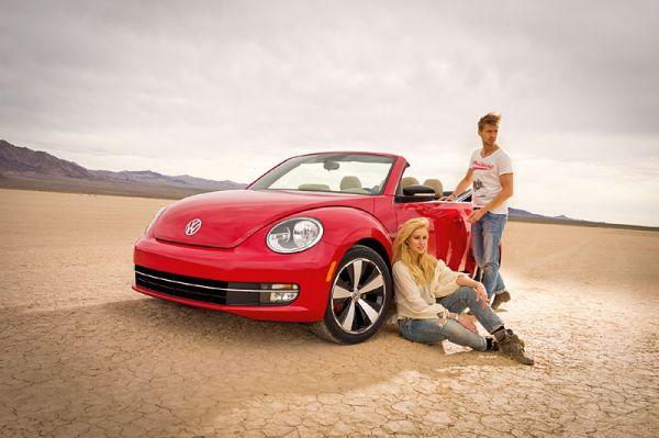 Ab sofort ist das neue VW Beetle Cabrio bestellbar. Lieferung ab Anfang des Jahres. Bild: VW