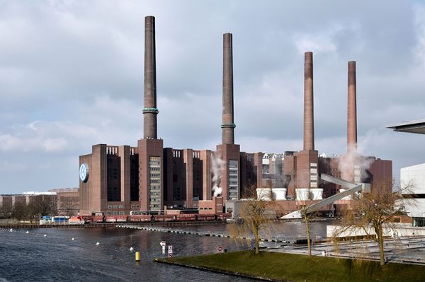 Das historische VW-Kraftwerk Nord/Süd. Bild: VW