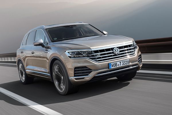 VW bringt neues Topmodell: Den Touareg V8 TDI mit 421 PS. Bild: VW