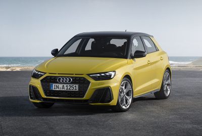Der neue Audi A1: Kantig, größer, digital. Bild: Audi
