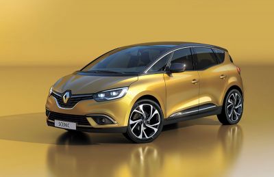 Der neue Renault Scenic wird auf dem Genfer Autosalon 2016 vorgestellt. Bild: Renault