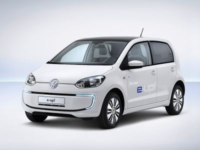 Das erste elektrische Auto von VW: der e-up! Bestellbar nach der IAA im September. Bild: VW