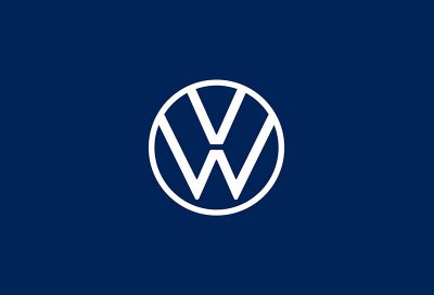 Das neue VW Markenlogo. Bild: VW