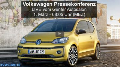 Die Pressekonferenz von VW beginnt am 1. März um 8:05 Uhr.